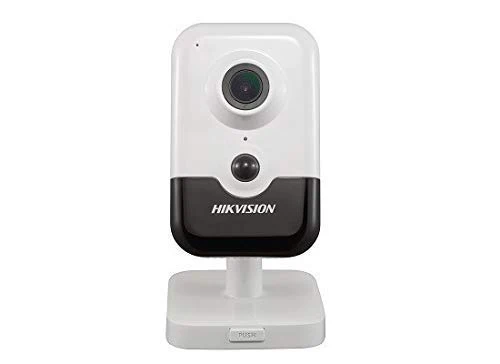 Hikvision DS-2CD2443G0-IW Hikvision Indoor 4MP PoE Cube Camera 2.8mm Lens with Build in SD Slot, Wi-Fi, Two Way Audio, Replacement Model for DS-2CD2442FWD-IW